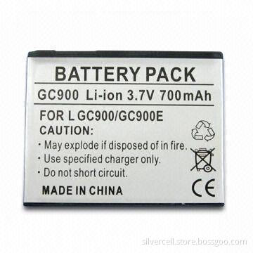 Mobile Phone Battery with Capacity of 700mAh, Suitable for LG C900/GC900E